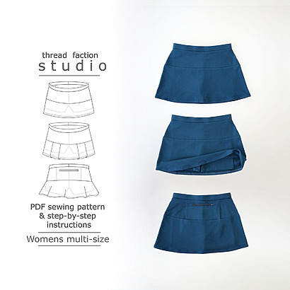 Ladies Sport Skort by Thread Faction