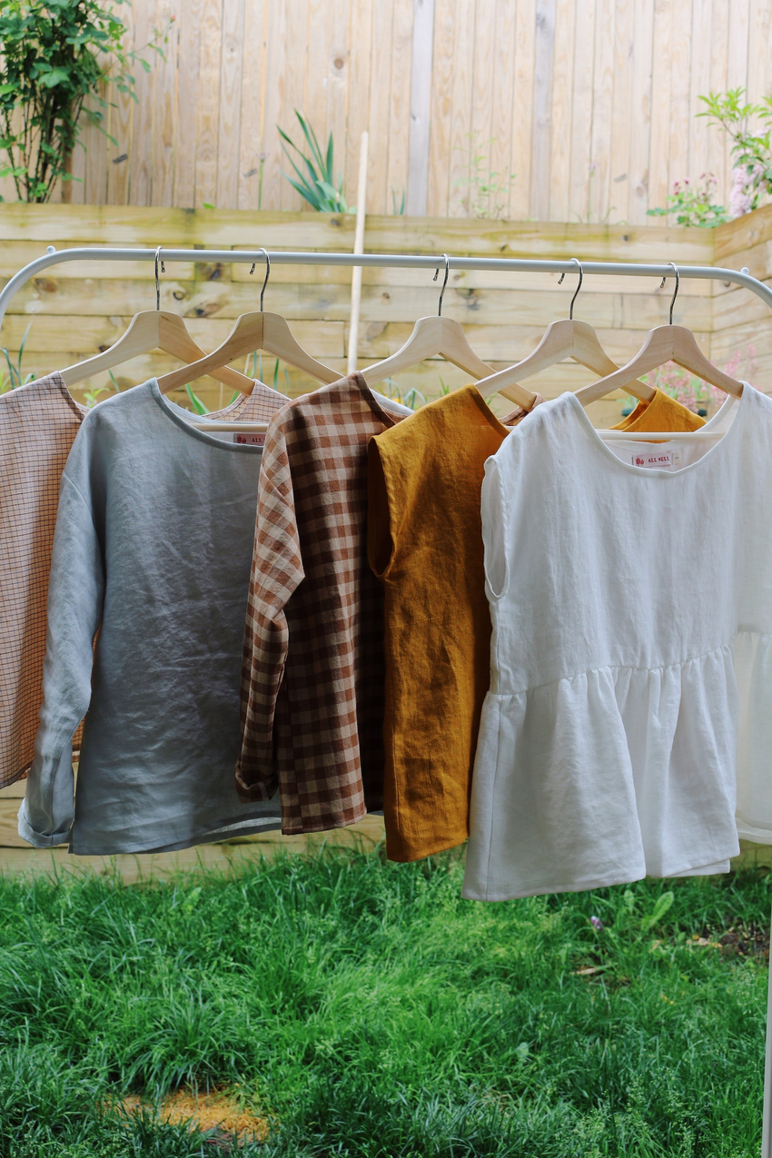 All Well Box Top Sewing Pattern by AllWellWorkshop