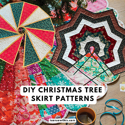 Sew Your Own Heirloom: Christmas Tree Skirt Sewing Patterns & Tutorials