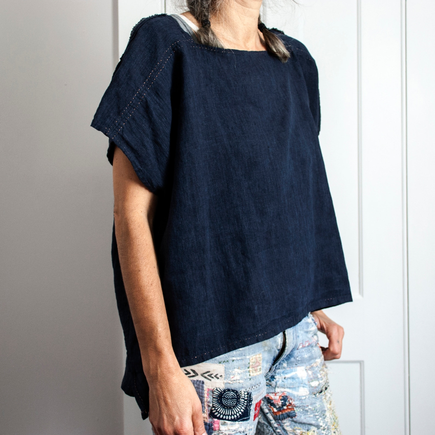 One Yard Minimalist Top PDF Sewing Pattern by Kzstevens