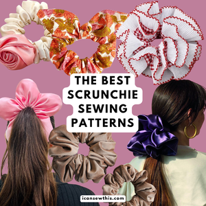 the best scrunchie sewing patterns for all ages