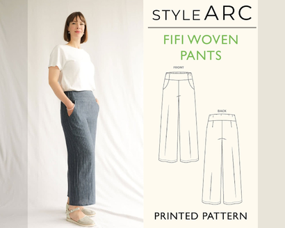 Fifi Woven Pants Pattern by Style Arc