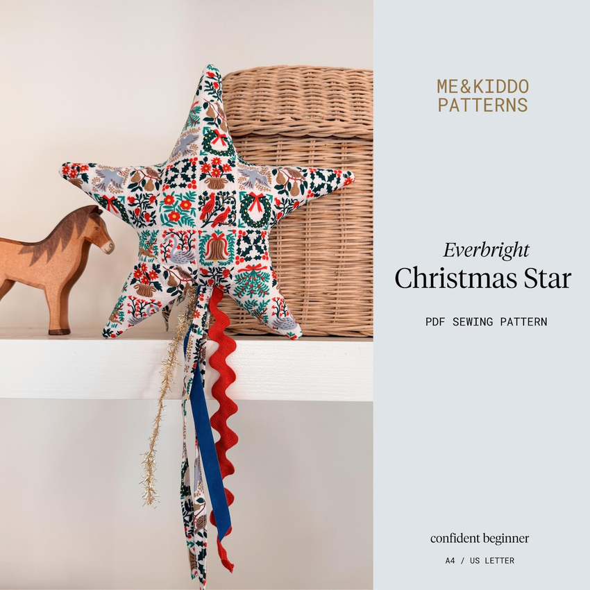 Everbright Quilted Star by MeAndKiddoPatterns