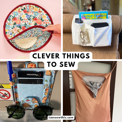 Practical sewing patterns you will actually use every day - Genius sewing projects to organize your home, kitchen, and car