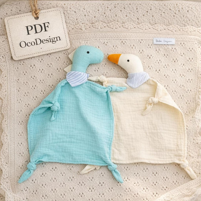 OcoDesignArt multi-animal comforter and duck/goose sewing pattern