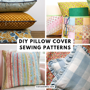 Best DIY pillow cover sewing patterns for your home