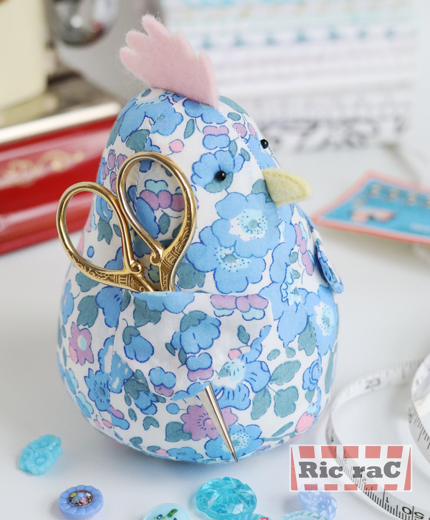 Chicken Pincushion and Scissor Holder