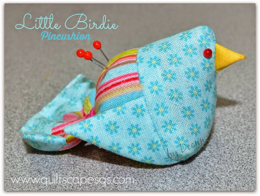 Little Birdie Scrap Pincushion