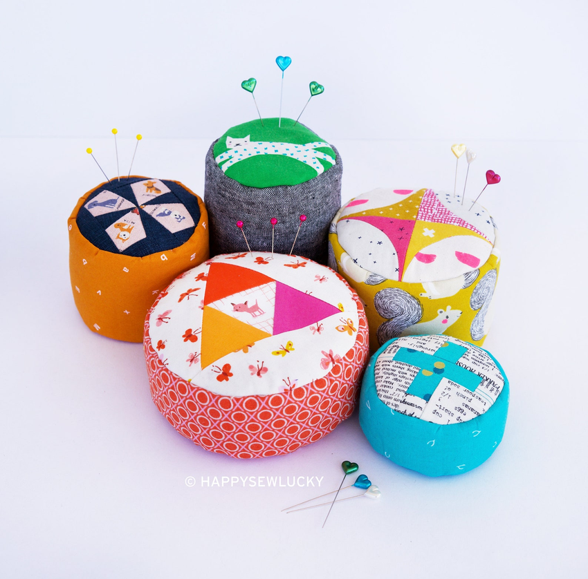 Customizable Round Pin Cushion