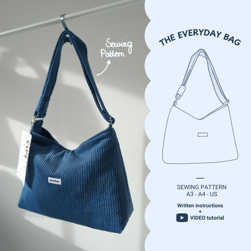 The Everyday Bag by ElevenGoodPatterns