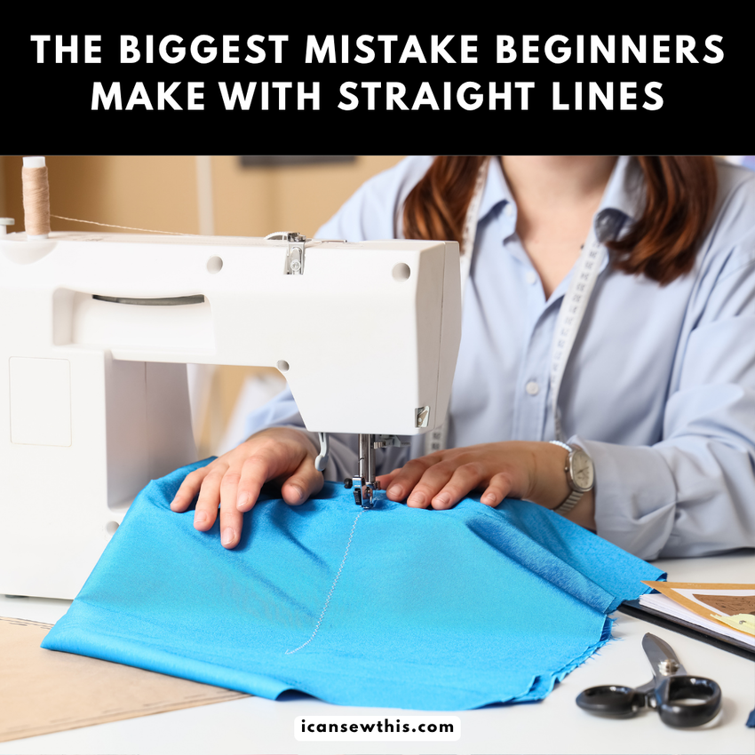 The biggest mistake beginners make with straight lines