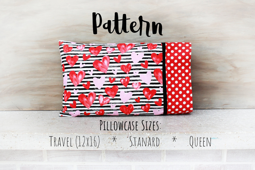Burrito Pillowcase Pattern by LavenderLilyDesign