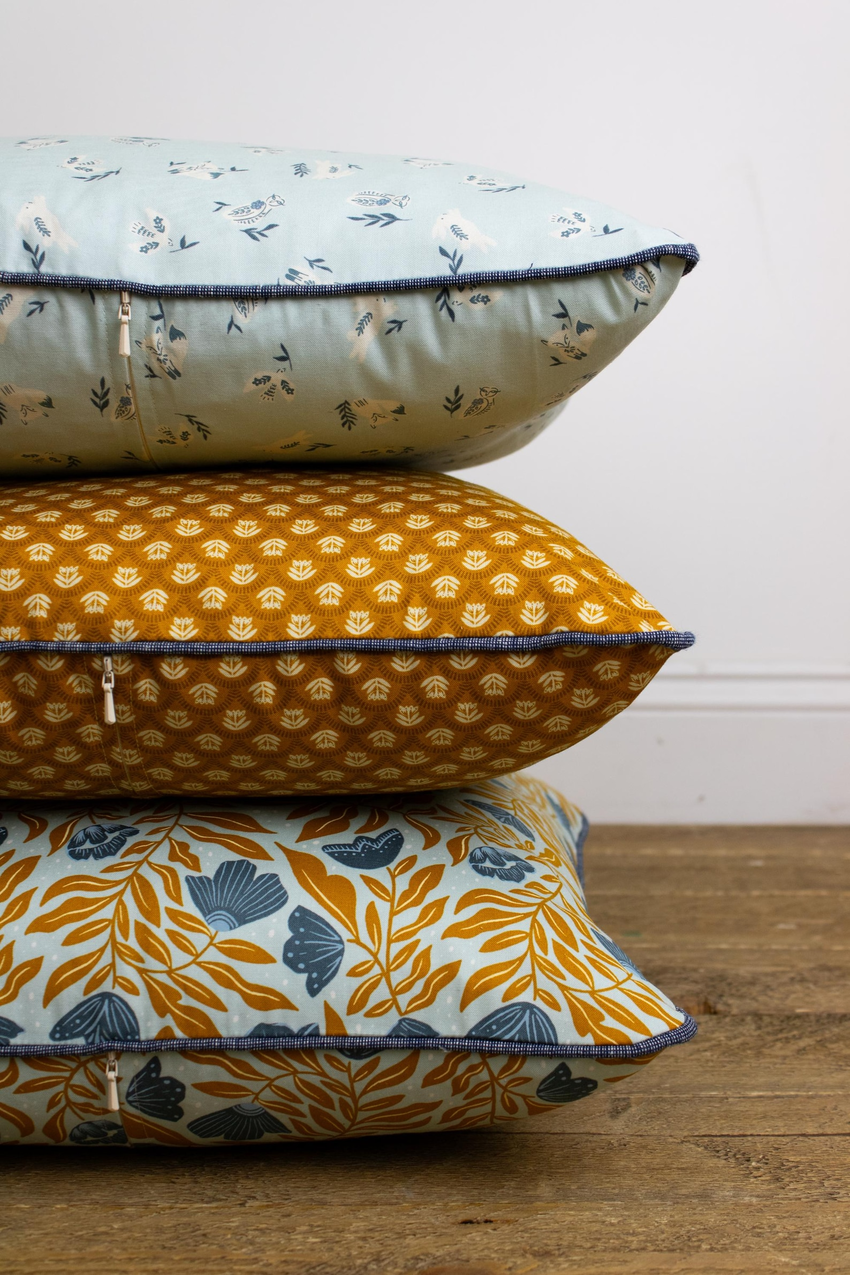 The Essential Piped Pillow by StudioMSquared