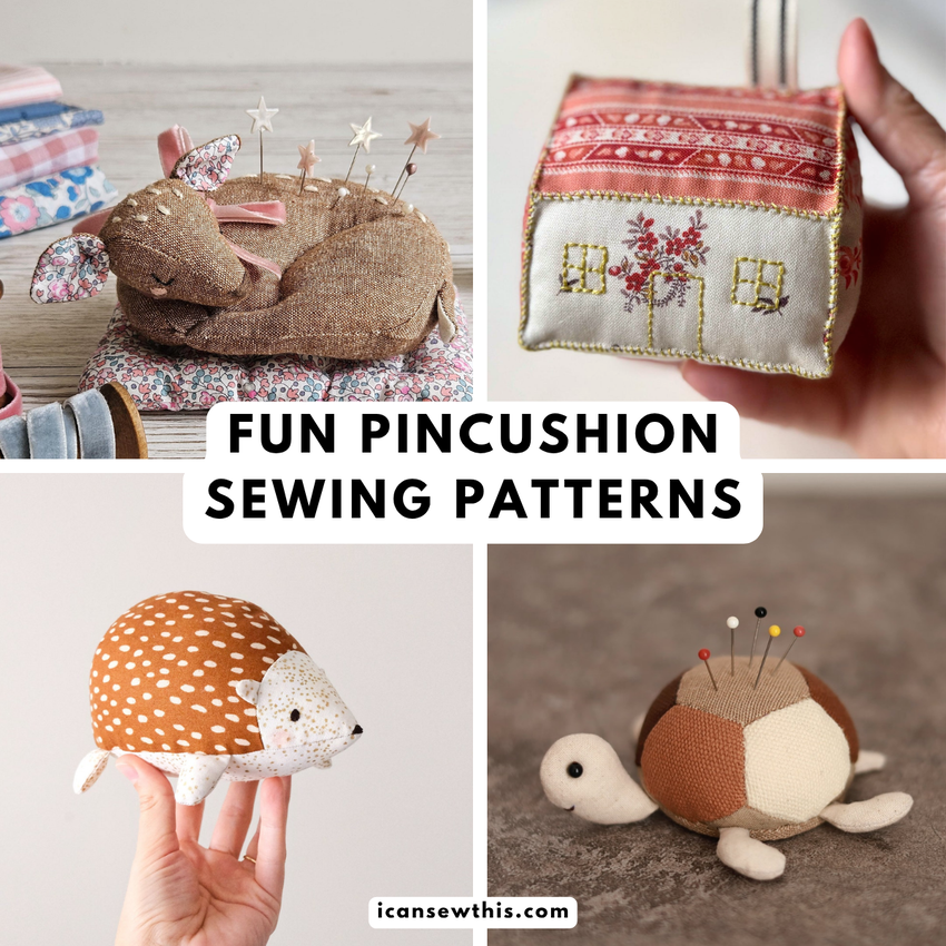Cute pincushion sewing patterns for whimsical makers - Best whimsical pincushion patterns