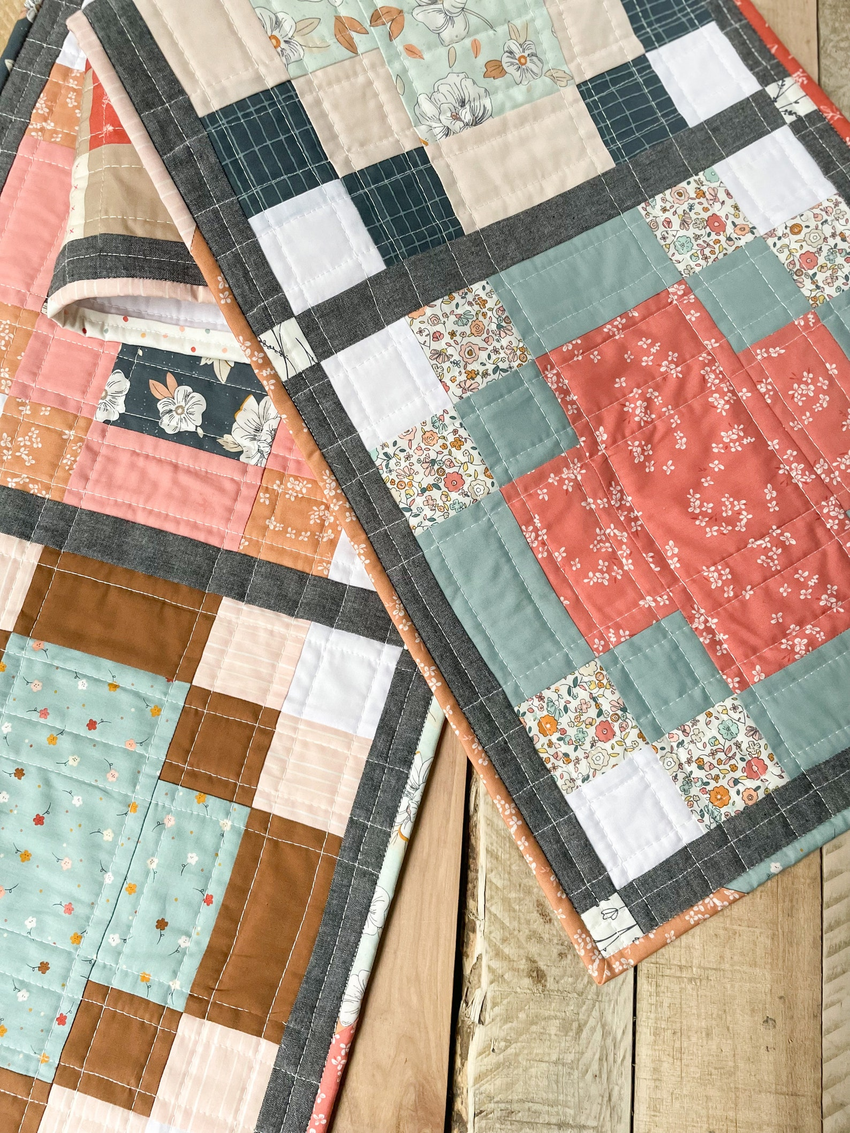 Stay Awhile Table Runner Quilt Pattern-PDF Download by
HeartLakeQuilts