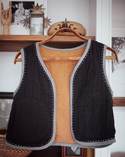 Draft and sew a fun quilted vest by Sew Liberated
