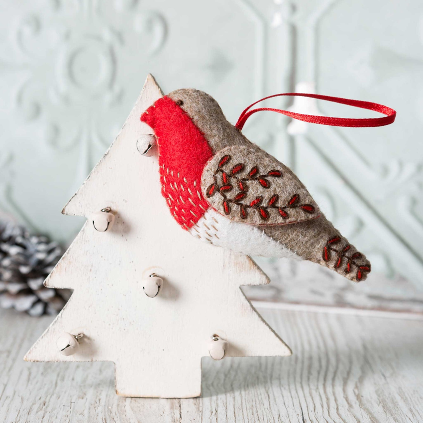 Robin Felt Craft Mini Kit by CorinneLapierre