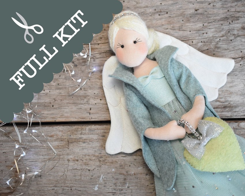 Tree Top Angel Sewing Kit by SewThimbleWood