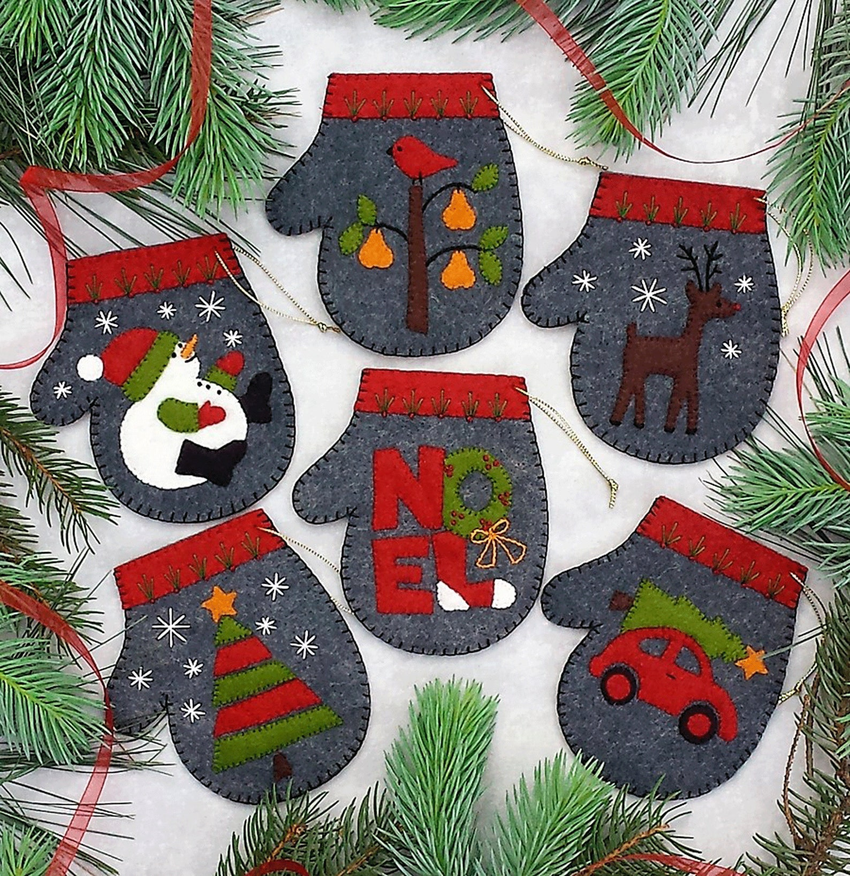 Charcoal Mittens Kit by RachelsofGreenfield