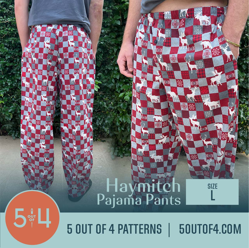5 out of 4 Patterns Free Haymitch Pajama Pants Pattern