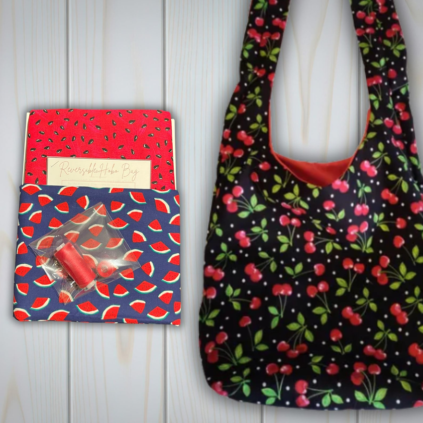 Reversible hobo bag craft kit by VonsKraftCorner