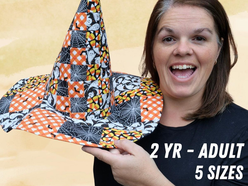 Multi-size classic witch hat by CharmedbyAshley