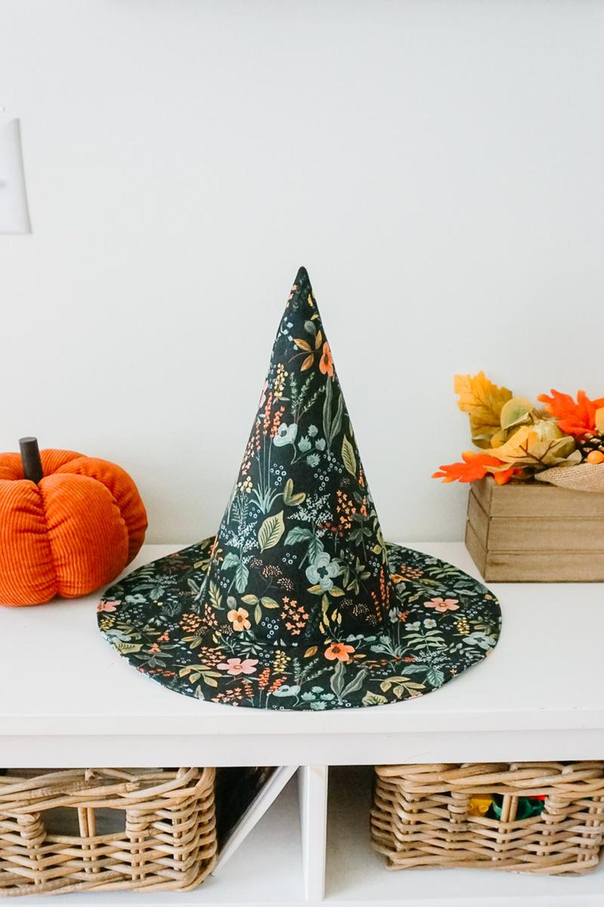 Classic wide-brim witch hat by Heather Handmade