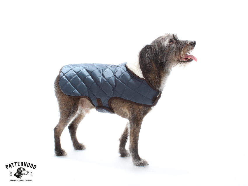 Quilted Dog Coat by PatternDog