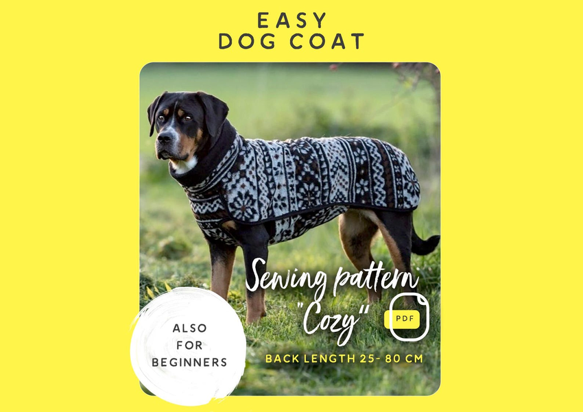 Cozy Dog Sweater and Coat by TheDogWorkShop