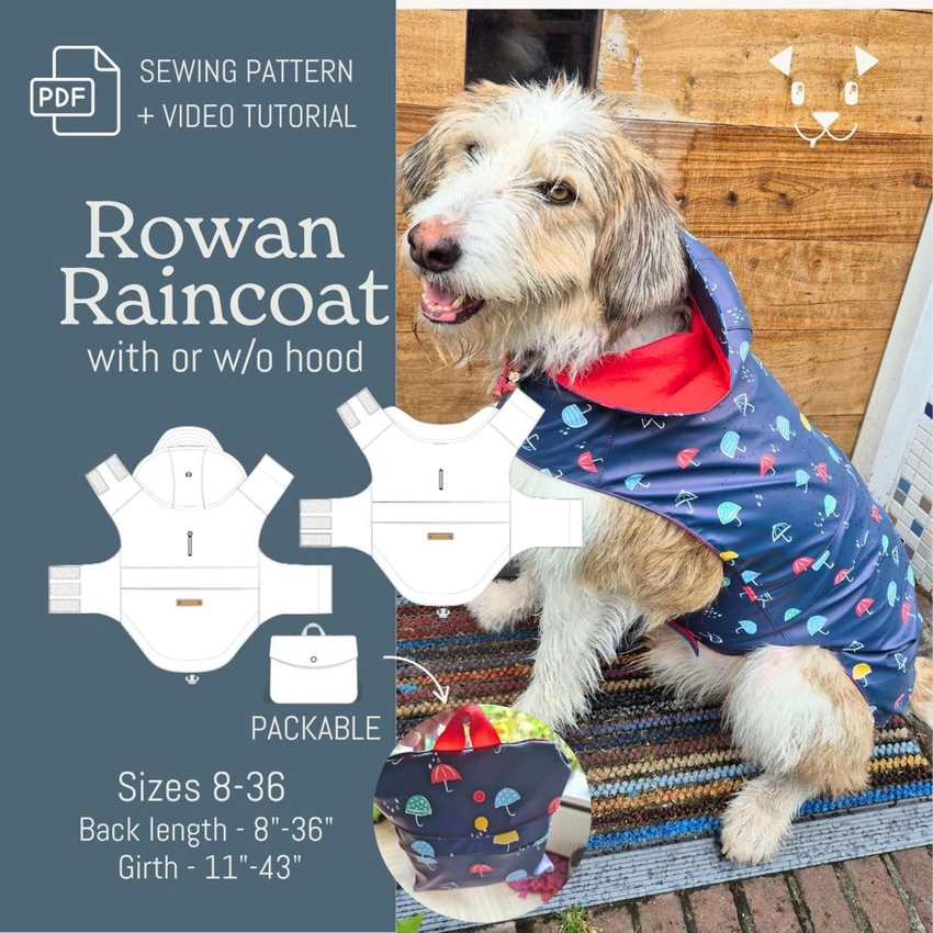 Rowan Raincoat by HudsonHoundstooth