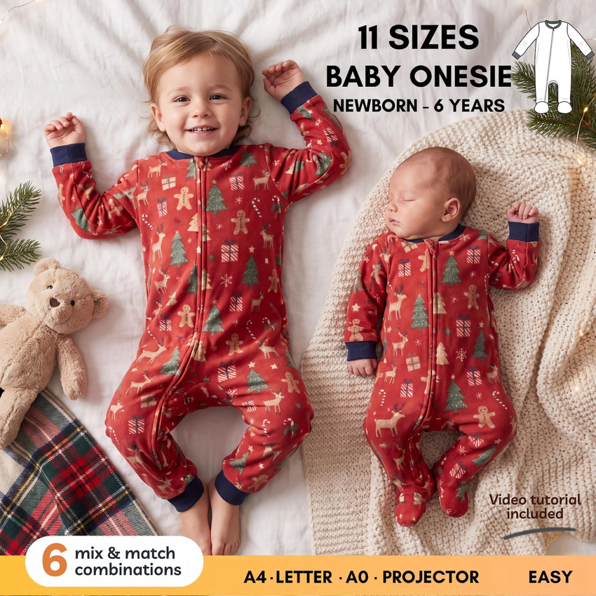 MATEI Baby Romper by GeorgettePatterns