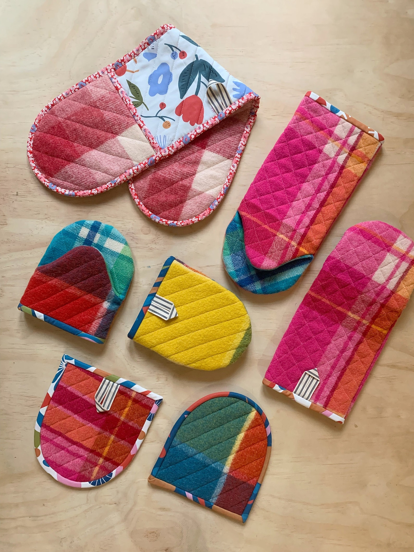 Oven Mitt Kit PDF pattern by Wife-made