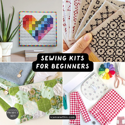 DIY sewing kits for adults: easy beginner projects to sew