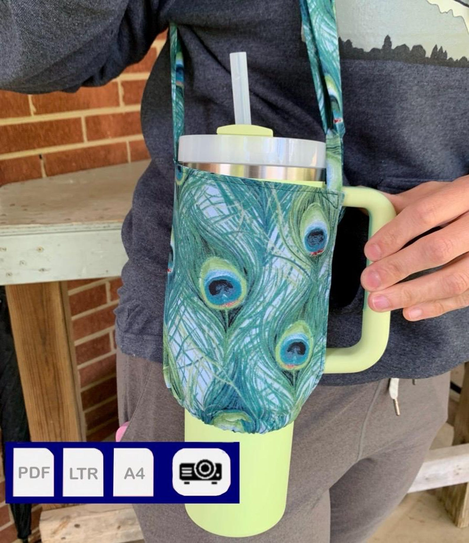 SEW a custom carrier for your Stanley Tumbler - pdf file download