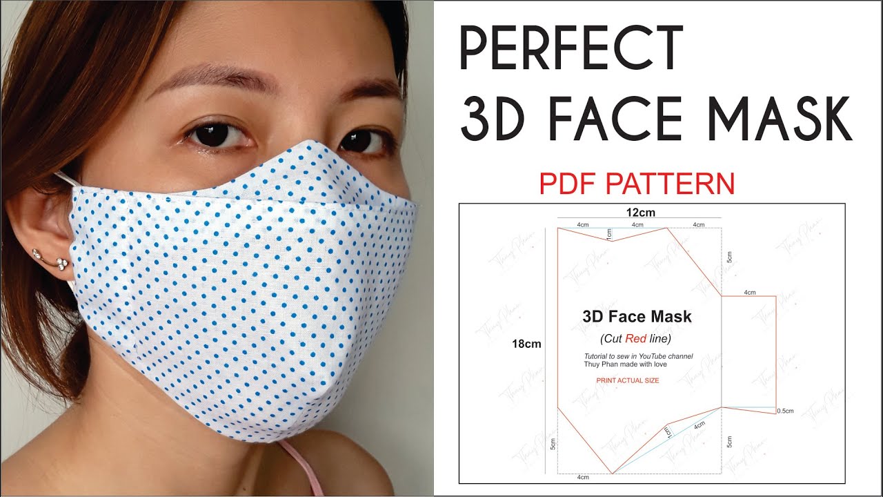 10+ Free Face Mask Sewing Patterns and Tutorials I Can Sew This